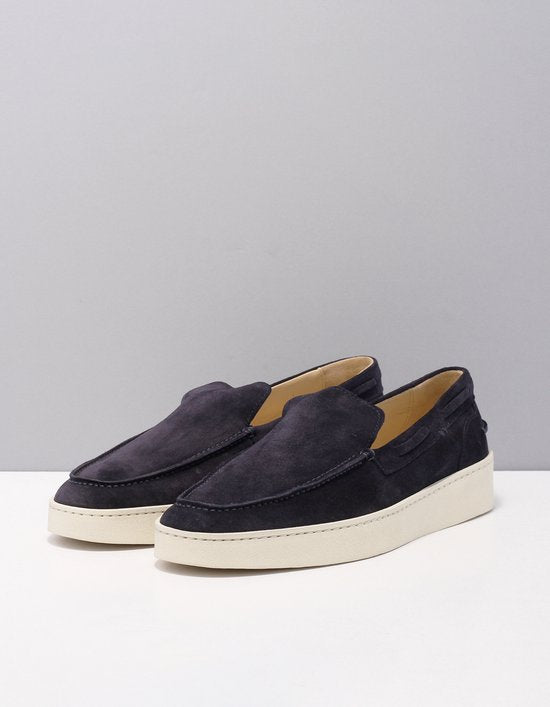 Greve 2301 Halbschuhe Herren blau 2948 profondo Wildleder 43.5 (9+)