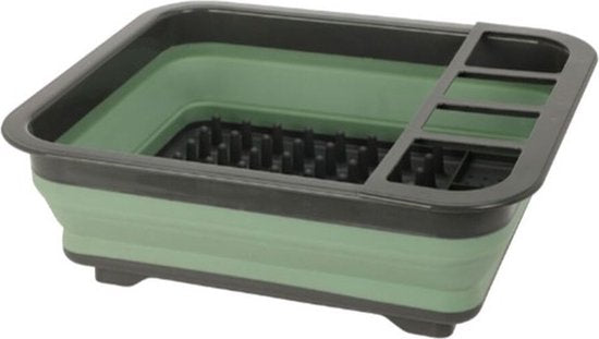Verschiedenes Abtropfgestell Faltbar 36,5x12x31 cm Grün/Grau