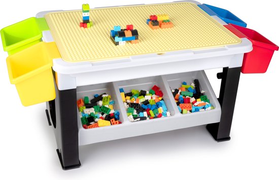 Eddy Toys - Spieltisch - 300-teilig - 48 x 35 x 31 cm - ab 3 Jahren - Kunststoff - Bunt