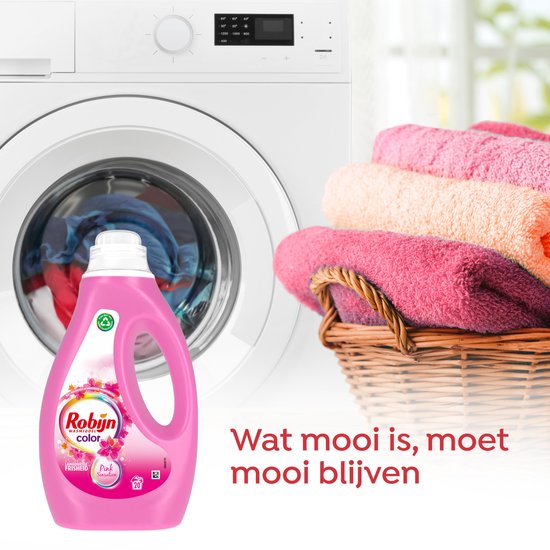 Robijn Color Pink Sensation Flüssigwaschmittel 20 Waschgänge
