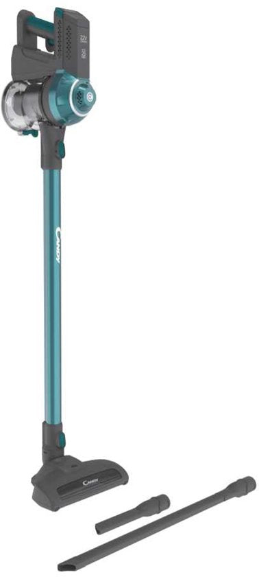 Candy ALL SURFACES 10 CAS10GC 011 Staubsauger mit Akku, Trockenbetrieb, Staub/Textilien, beutellos, 0,7 l, Titan