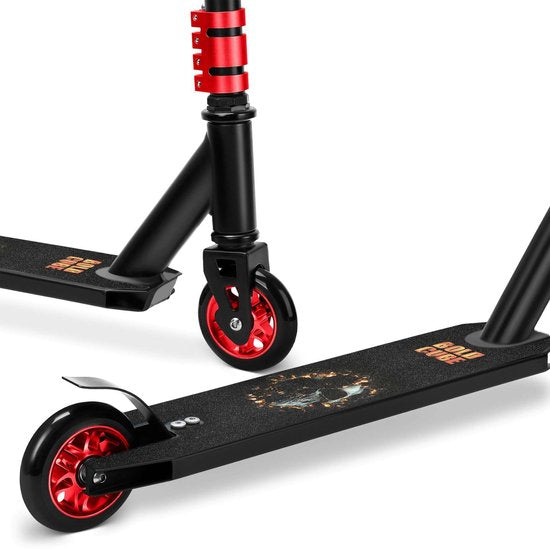 BOLDCUBE Deluxe Stuntstep - Schwarz