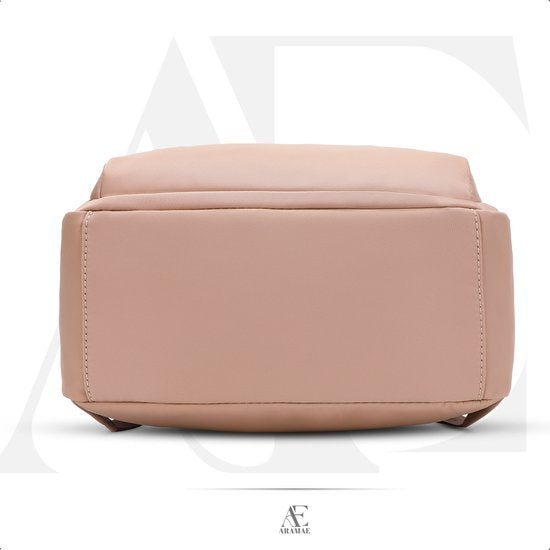 aramae® - Rucksack Damen - Rucksack Damen - Rucksack Mädchen - Laptoptasche 14 Zoll - Schultasche - Rucksack Pink