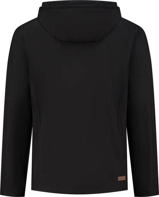Travelin' Jack Sverre Men - Softshell-Jacke für Männer - Fleece-Futter - Schwarz