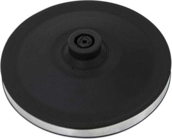 Inventum HW817D - Wasserkocher - Fassungsvermögen 1,7 Liter - Edelstahl - Warmhaltefunktion - LED-Licht - 2200 Watt - Edelstahl/Schwarz