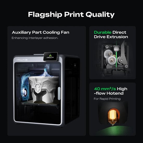 Creality K2 Combo 3D-Drucker - inkl. CFS - Bis zu 16 Farben