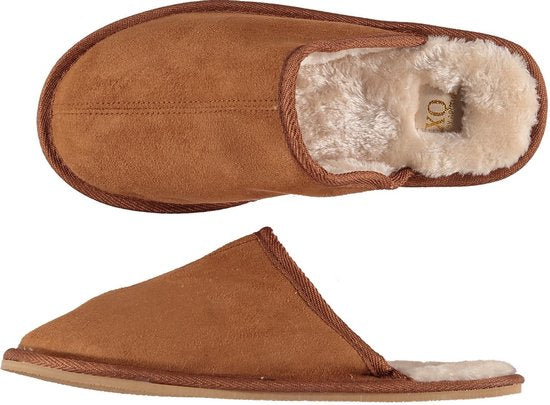 Apollo Herren Hausschuhe - Braun - Größe 43/44
