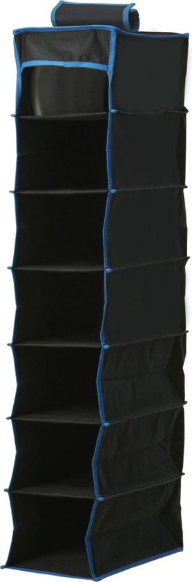 Redcliffs Zeltorganizer - Hängeorganizer 7 Fächer - 30x17x84cm- 600D Oxford Polyester-PU beschichtet