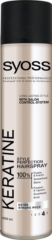 Syoss - Haarspray - Keratin - 4 - 400ml