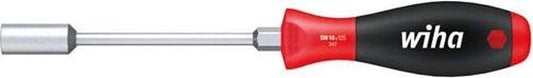 Wiha 347 SoftFinish Schlitzschraubendreher mit Sechskantkopf - Sechskant - 10 x 125mm