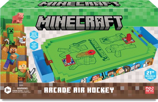 A Ambassador® Minecraft Arcade Air Hockey - Air Hockey - Tischplatte - Brettspiel - Das große Spielzeugbuch 2025