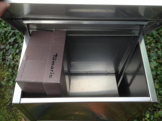 Allux Briefkasten 600 Schwarz