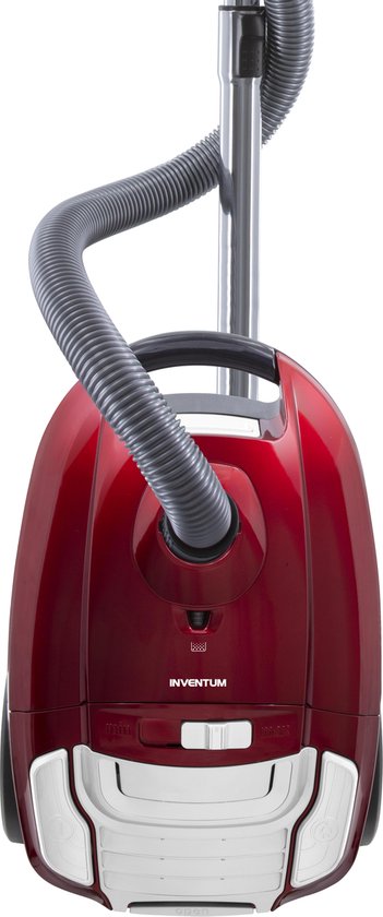 Inventum ST306RZA - Staubsauger mit Beutel - 3 Liter - HEPA 13 - Kabellänge 7 Meter - Rot