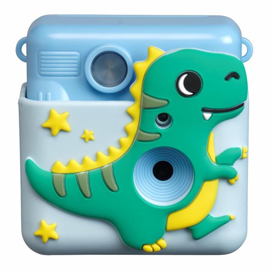 Denver Kinderkamera Full HD mit Drucker - Selfie-Kamera - 20MP - Blau