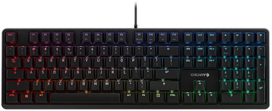CHERRY G80-3000N RGB-Tastatur USB QWERTY Englisch Schwarz