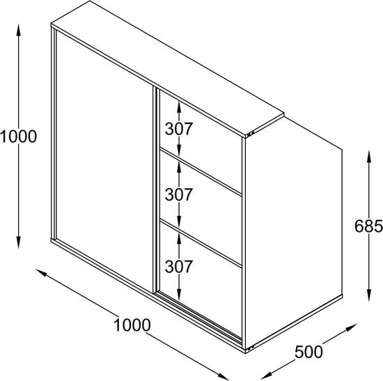 Kleiderschrank schräge Wand Dachgeschoss Schlafzimmer - Stauschrank geeignet für schräge Wände