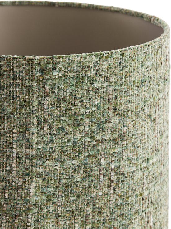Licht & Wohnen - Lampenschirm - Osire - grün - Textil - Ø 40cm - E27 - 2240975