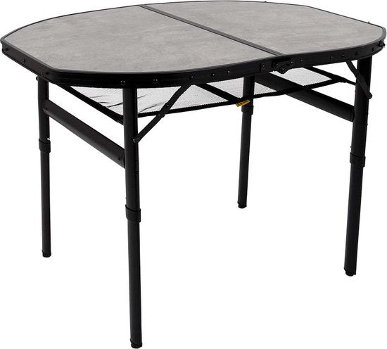 Bo-Camp - Industrie - Tisch - Northgate - Oval - Koffermodell - 100x70 cm