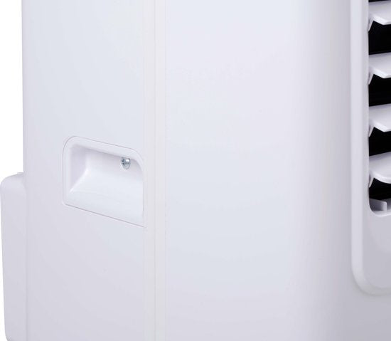 Lifetime Air Mobiles Klimagerät - Klimaanlage, Luftentfeuchter und Ventilator - Mit Ablassschlauch - 65dB - Bis zu 16m2 - Fernbedienung und Timer
