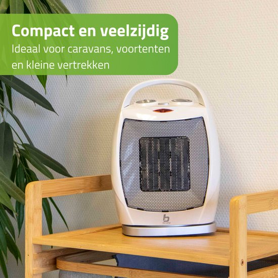 Bo-Camp - Keramische Heizung - Oszillierend - 450/900/1500 Watt