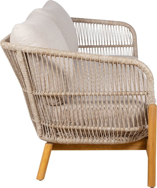 House Nordic Terracina Lounge Sofa Akazie/Beige