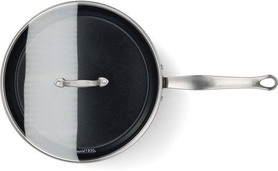 Mauviel 1830 - Kasserolle mit Deckel Ø 28 cm