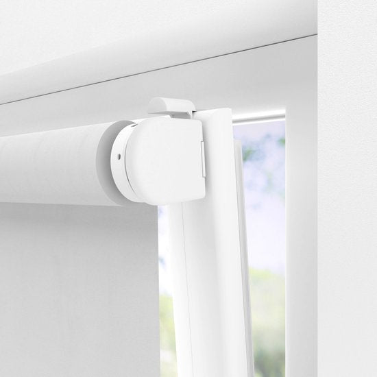 VONROC SMART BLINDS - Elektrisches Rollo - Verlängerung - 80 x 190 - Weiß - Ohne Fernbedienung und Ladekabel