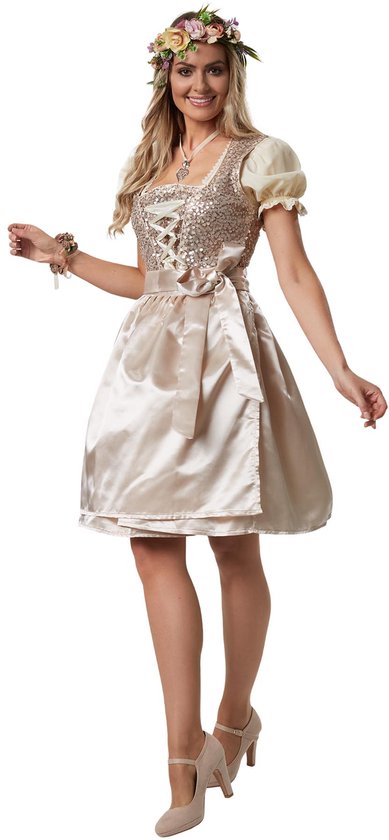 Dressforfun Faschingskostüm Minidirndl Burgau Modell 1 – Damen – Größe L