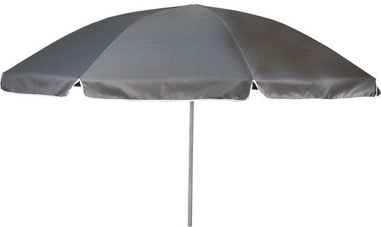 Bo-Camp - Sonnenschirm - Mit Knickarm - Ø 200 cm - Grau