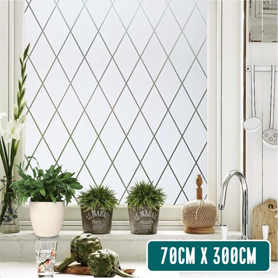 Homewell Fensterfolie HR++ 70x300cm - Solar & Isolierend - Statisch - Fenster