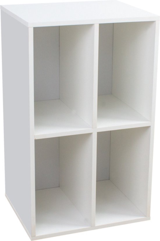 Vinyl-Schallplattenschrank - Aufbewahrung von Schallplatten - Plattenspielerschrank - weiß