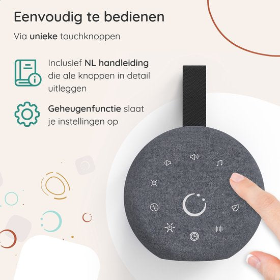 Numsy - Move White Noise Machine Baby - Weißes Rauschen Maschine