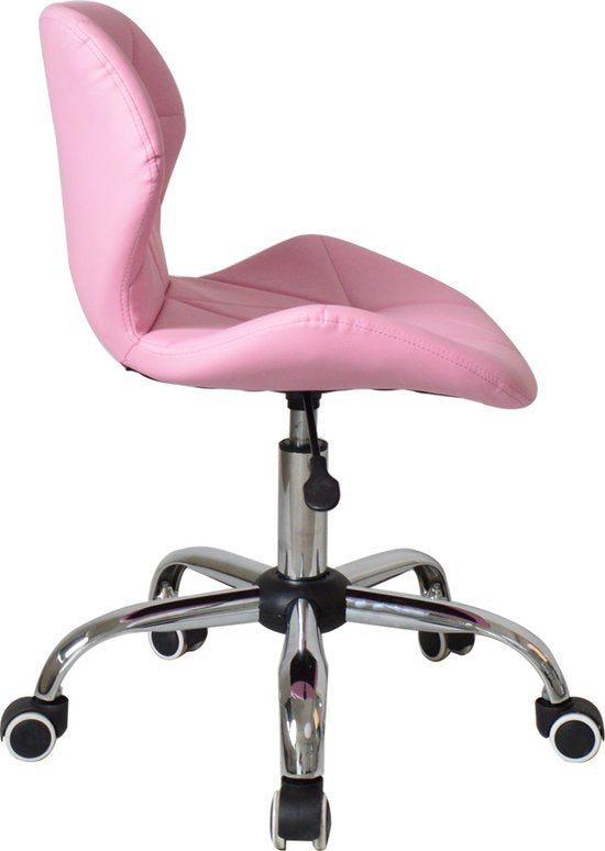 Bürostuhl modernes Design - Chefsessel - höhenverstellbar - rosa