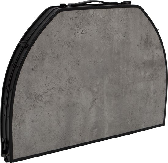 Bo-Camp - Industrie - Tisch - Northgate - Oval - Koffermodell - 100x70 cm