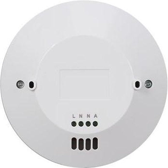 Perel Bewegungsmelder, PIR, 6 m Erfassungsbereich, 360° Erfassungswinkel, IP20, Innenbereich, Deckenmontage, weiß