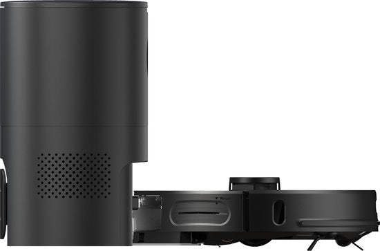 Imou RV1 Pro Max - Staubsaugerroboter mit Ladestation und Wischfunktion - blitzschnelles Kardieren durch LIDAR-Sensor - Speicherplan für 3 Etagen - automatische Entleerung - 6000 Pa Saugleistung - 180 Minuten zusammenhängende Reinigung
