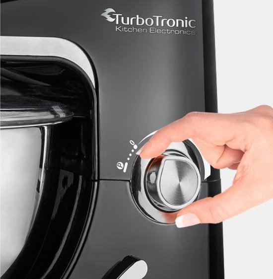 TurboTronic TT-002 Pro-Mix - Standmixer - 5 Liter - 2000W - Rot