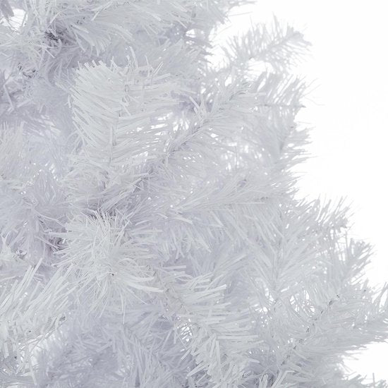 Casaria Weihnachtsbaum PVC - Metallfuß - 180 cm Weiß