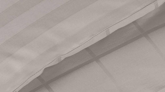De Witte Lietaer Bettbezug aus Baumwollsatin Zygo – Hotelgröße – 260 x 240 cm – Taupe