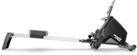 VirtuFit ROW200i Rudergerät – Zusammenklappbar – 10 Widerstandsstufen – Geräuscharm – Kinomap & FitShow – LCD-Display mit Tablet-Halterung – Rudergerät für zu Hause – Rudergerät (ROW450)