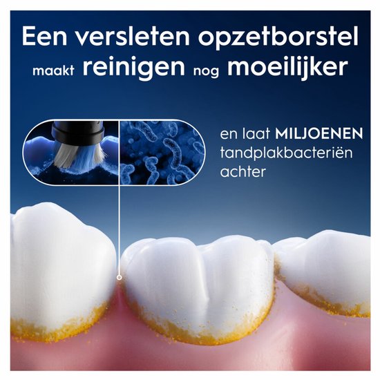 Oral-B Bürstenköpfe iO Ultimate Clean Schwarz - 6 Stück