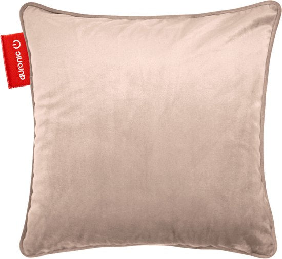 Auronic Wärmekissen - Samt - 45x45 - drahtlos wiederaufladbar - elektrisches Kissen - Infrarot - Pink
