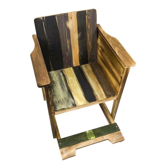VDD Schaukelstuhl Scrapie - Für Kinder - Recyceltes Altholz - Scrapwood Design Style