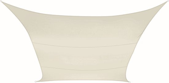 Perel-Sonnenschutzvlies, wasserabweisend, 2 x 3 m, 160 g/m², Polyester, rechteckig, cremefarben