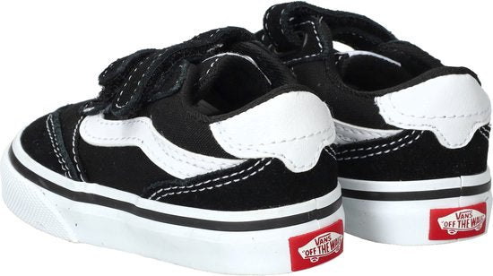 Vans Brooklyn LS V SUEDE/CANVAS SCHWARZ/WEISS Unisex-Sneaker – SCHWARZ/WEISS