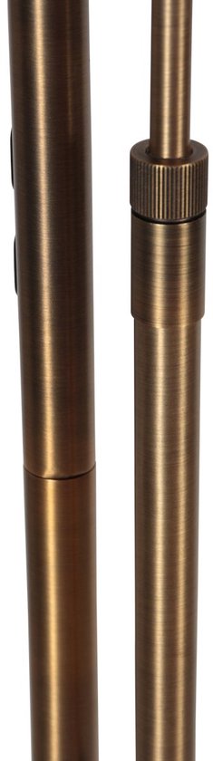 Steinhauer Exclusive – Stehlampe – Soleil2 – Bronze – Kunststoff und Metall – Ø 32 cm – LED – 4386BR