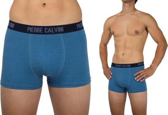 Pierre Calvini - Herren Boxershorts - Herrenunterwäsche - 12 Stück - Größe L - Klassische Farben - Boxershorts Short Pipe