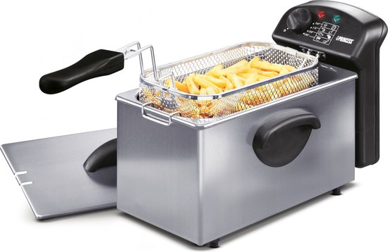 Friteuse 3 Liter - Princess 182626 Family Castel Friteuse 3 Liter - Kaltzone - Fassungsvermögen 3 Liter - Friteuse Princess - 2000W