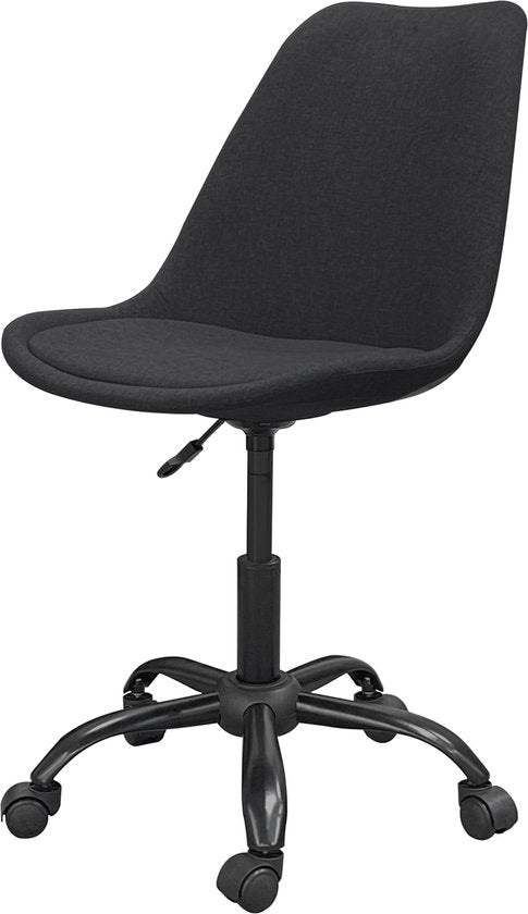 VDD - Bürostuhl - Stuhl - Bürostühle für Erwachsene - Bürostuhl - Bürostuhl mit Rollen - Bürostuhl schwarz - Wannenstuhl - Wannenstühle - Wannenstuhl schwarz