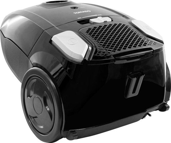 Tomado TVC3001B - Leistungsstarker Staubsauger mit Beutel - HEPA-13-Filter - Kabellänge 7 Meter - Schwarz